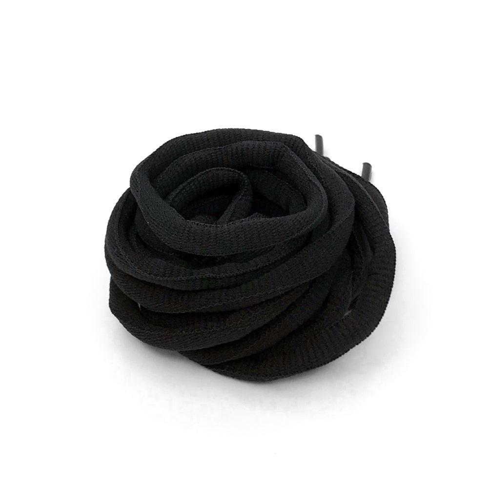 Black Oval Laces