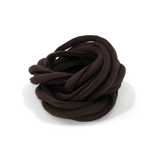 Dark Brown Oval Laces