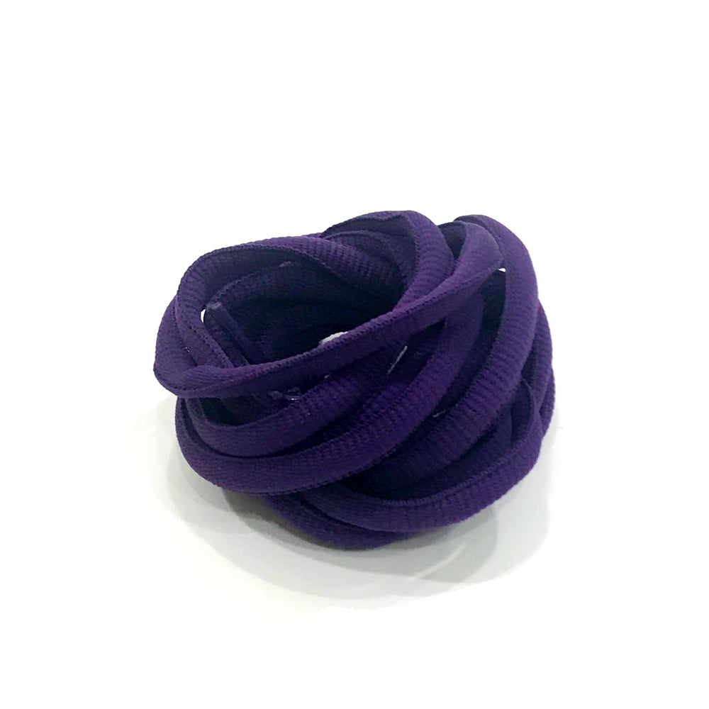 Dark Purple Oval Laces