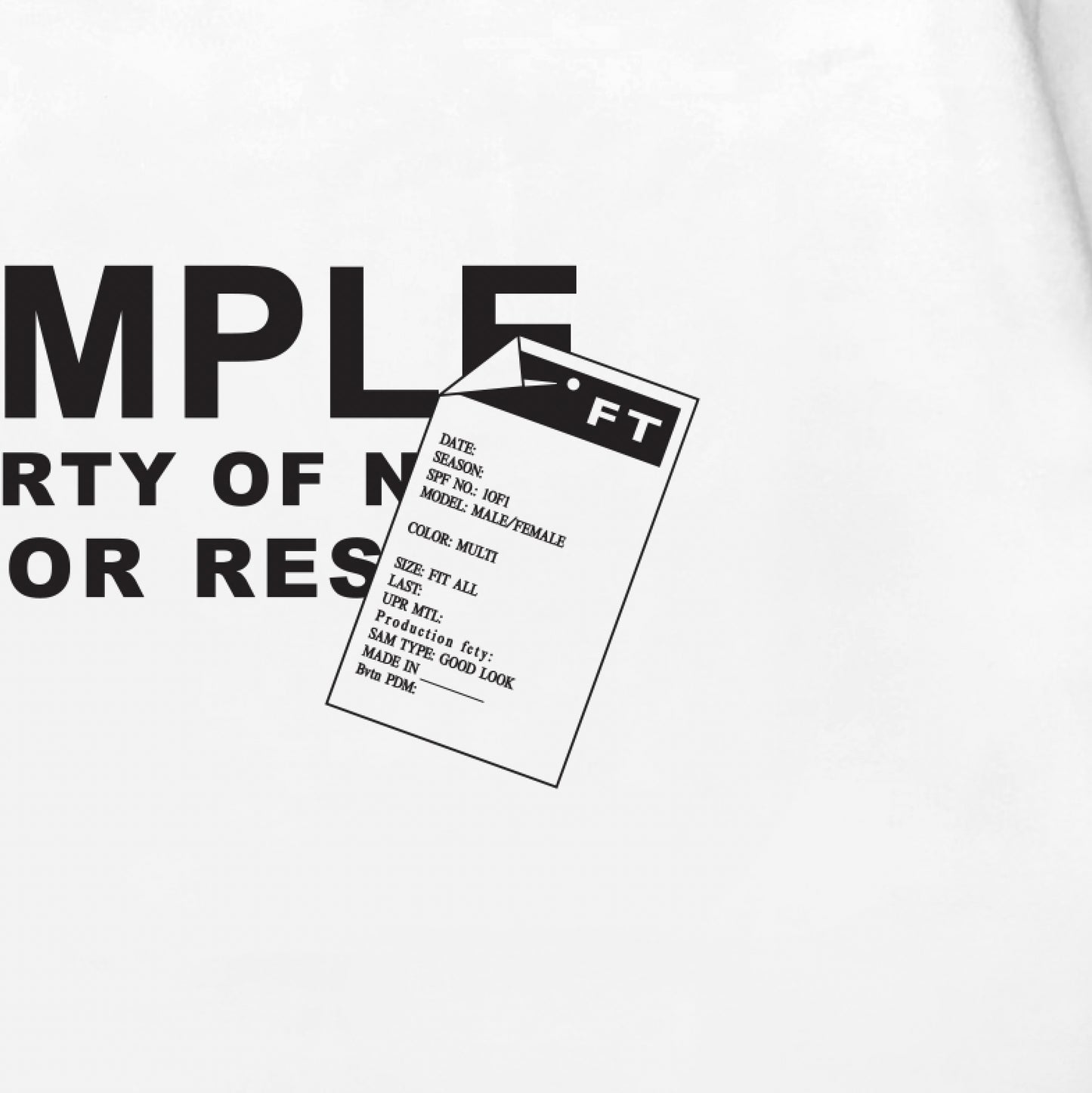 Sample Tee