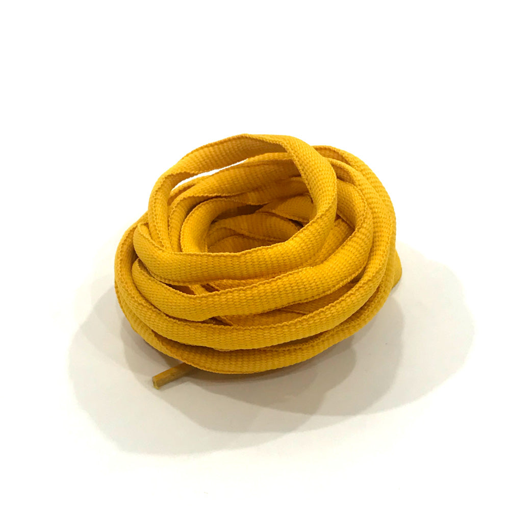 Mustard Yellow Oval Laces