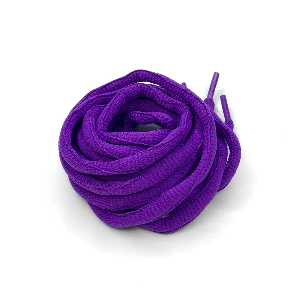 Purple Oval Laces