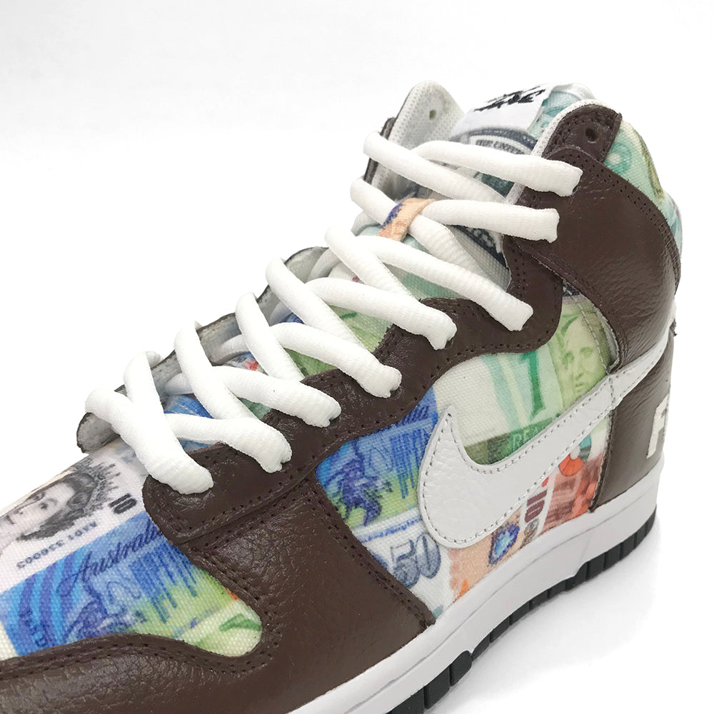 White Oval Laces