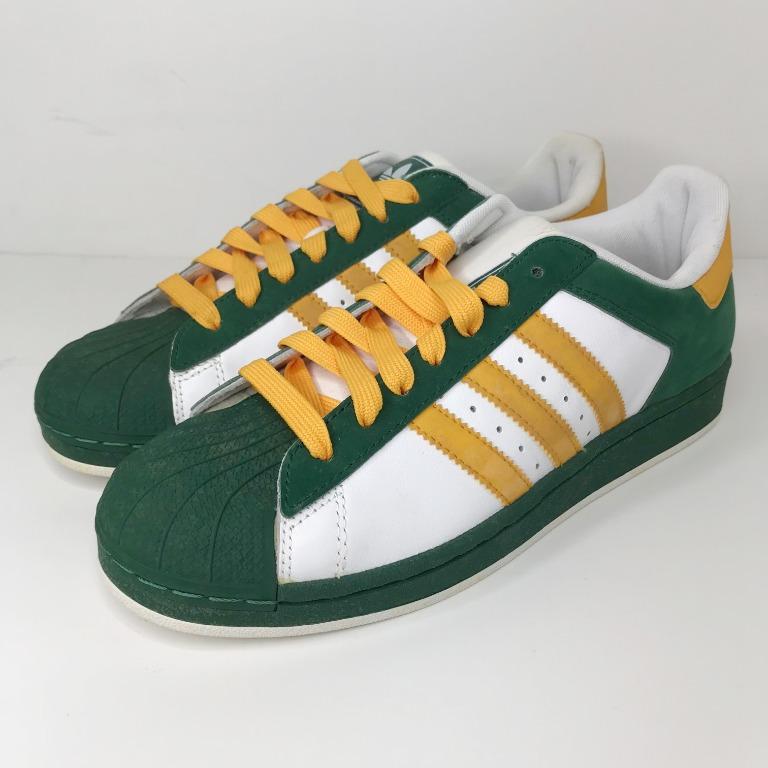 Adidas superstar 2 yellow best sale