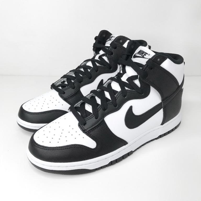 Nike Black White Panda Dunk High - US9